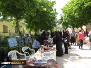 در حاشیه برگزاری همایش یک روزه حوزه معاونت فرهنگی و دانشجویی صورت گرفت، افتتاح اولین بازارچه دست‌ساخته‌های دانشجویان دانشکده‌های ۱۲‌گانه استان مازندران با حضور دکتر میر معینی 10