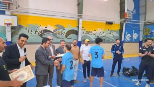 آیین اختتامیه هفتمین المپیاد ورزش‌های همگانی دانشجویان پسر دانشگاه ها و موسسات آموزش عالی استان مازندران به میزبانی دانشگاه ملی مهارت استان 8