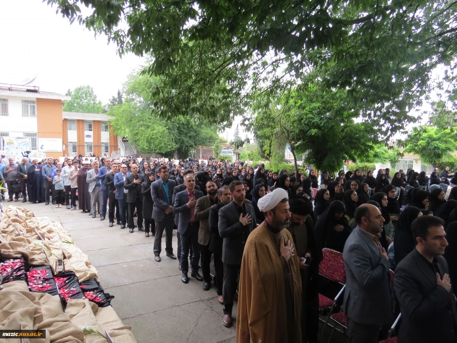 یادواره بزرگ شهدای خانطومان و شهدای خدمت با همکاری دانشگاه ملی مهارت استان و به میزبانی دانشکده ملی مهارت دختران( قدسیه) ساری برگزار شد
 2