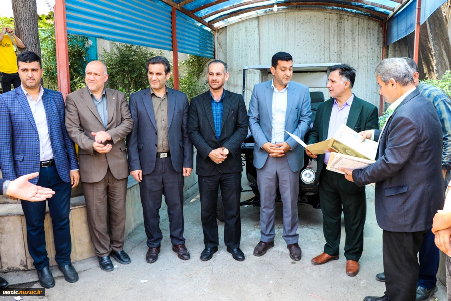 رونمایی از مینی‌خودرو شهری در دانشکده ملی مهارت شماره 2 ساری 6