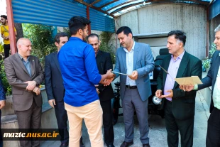 رونمایی از مینی‌خودرو شهری در دانشکده ملی مهارت شماره 2 ساری 8