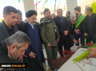 افتتاح المان شهید خوشنام دانشکده ملی مهارت شهرستان محمودآباد و تجدید میثاق با آرمان های شهدا و امام راحل 3