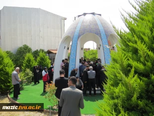 افتتاح المان شهید خوشنام دانشکده ملی مهارت شهرستان محمودآباد و تجدید میثاق با آرمان های شهدا و امام راحل 6