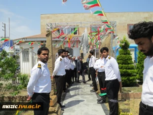 افتتاح المان شهید خوشنام دانشکده ملی مهارت شهرستان محمودآباد و تجدید میثاق با آرمان های شهدا و امام راحل 9