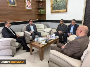 دیدار دکتر نعمت اله عسکری رئیس دانشگاه ملی مهارت مازندران با دکتر فریدون کلبادی نژاد مدیر کل آموزش و پرورش استان
 2