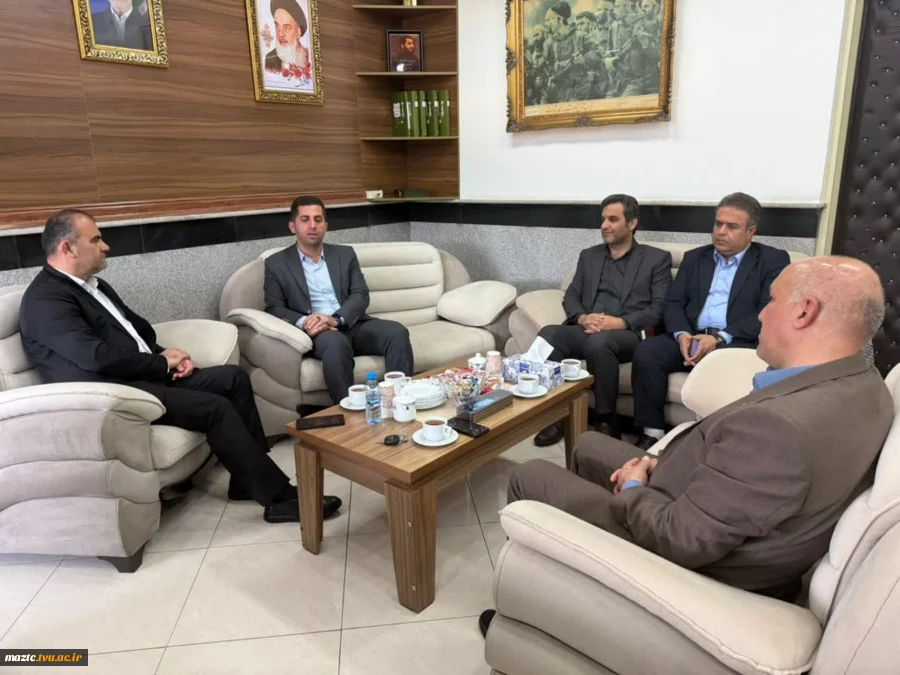 دیدار دکتر نعمت اله عسکری رئیس دانشگاه ملی مهارت مازندران با دکتر فریدون کلبادی نژاد مدیر کل آموزش و پرورش استان
 2