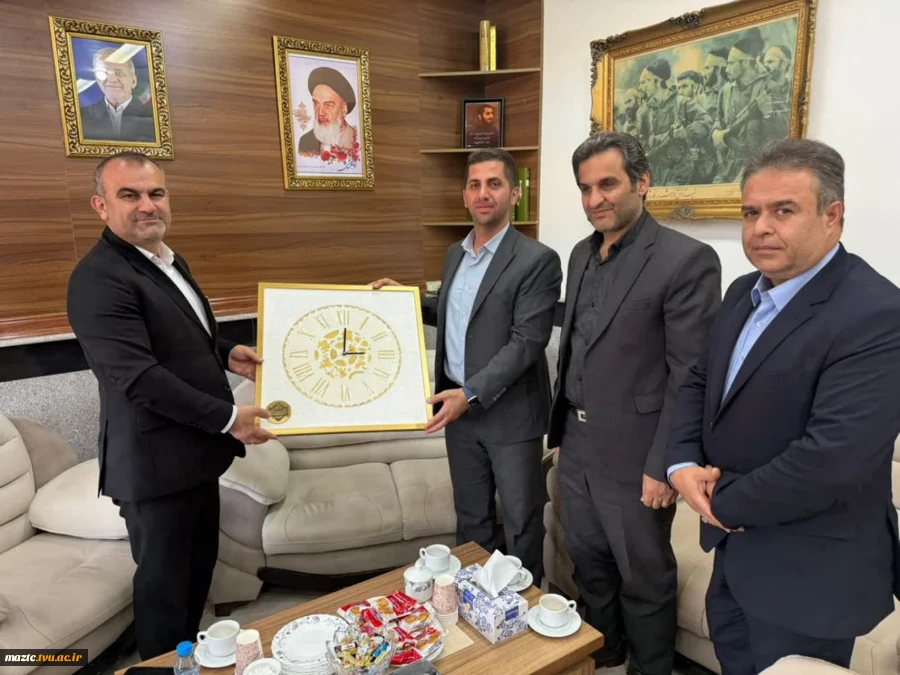 دیدار دکتر نعمت اله عسکری رئیس دانشگاه ملی مهارت مازندران با دکتر فریدون کلبادی نژاد مدیر کل آموزش و پرورش استان
 2