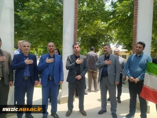 تجمع دانشگاهیان دانشگاه ملی مهارت مازندران درحمایت از مقاومت و محکومیت جنایات رژیم صهیونیستی 7