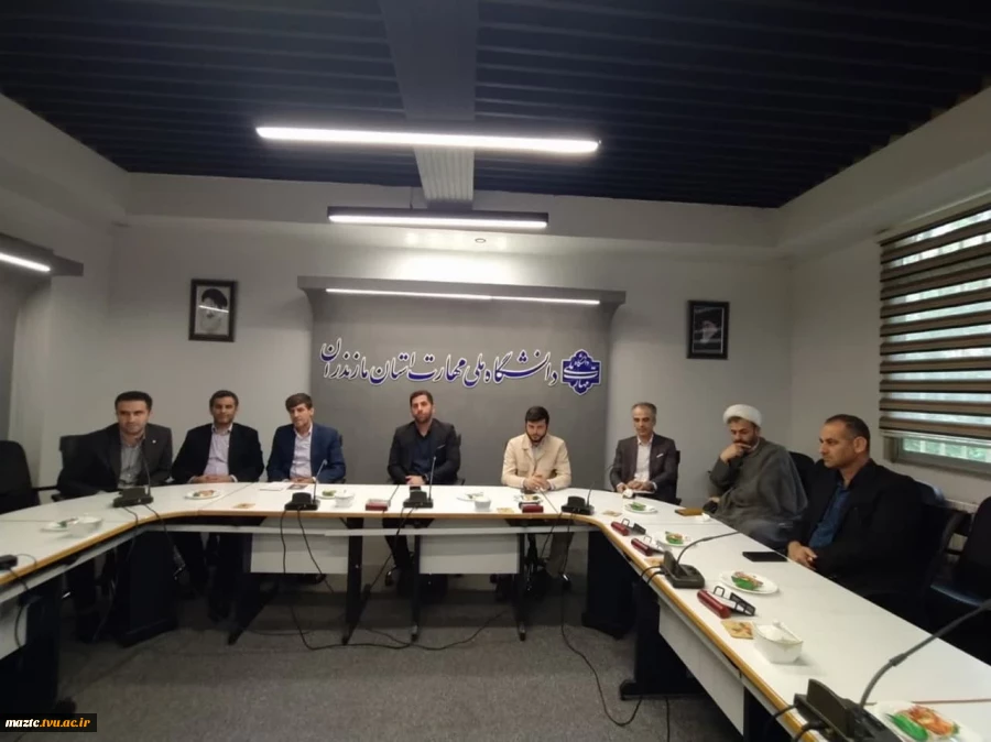 نشست تبیینی «شهید چمران و تحولات منطقه‌» در دانشگاه ملی مهارت مازندران برگزار شد 5