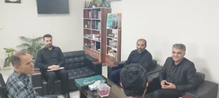 نشست رئیس دانشکده با مدیر آموزش و پرورش شهرستان نور 3