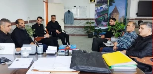 رئیس دانشکده با مدیر آموزش و پرورش چمستان دیدار کرد 2