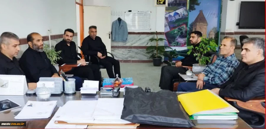 رئیس دانشکده با مدیر آموزش و پرورش چمستان دیدار کرد 2