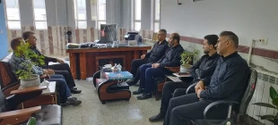 رئیس دانشکده با مدیر آموزش و پرورش چمستان دیدار کرد 4