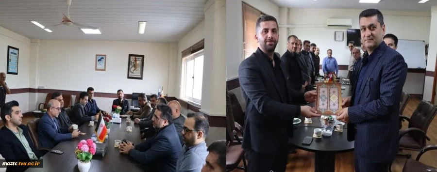 آیین معارفه رئیس آموزشکده ملی مهارت کشاورزی ساری برگزار شد 2