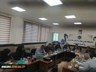 برگزاری جلسه روسای دانشکده های ۱۲گانه ملی مهارت استان مازندران به میزبانی دانشکده ملی مهارت نوشهر 2