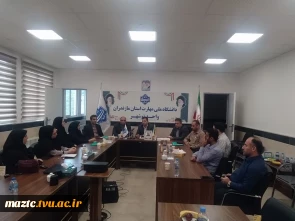 نشست شورای اداری دانشکده ملی مهارت نوشهر و تقدیر از کارکنان این دانشکده با حضور رئیس دانشگاه ملی مهارت مازندران