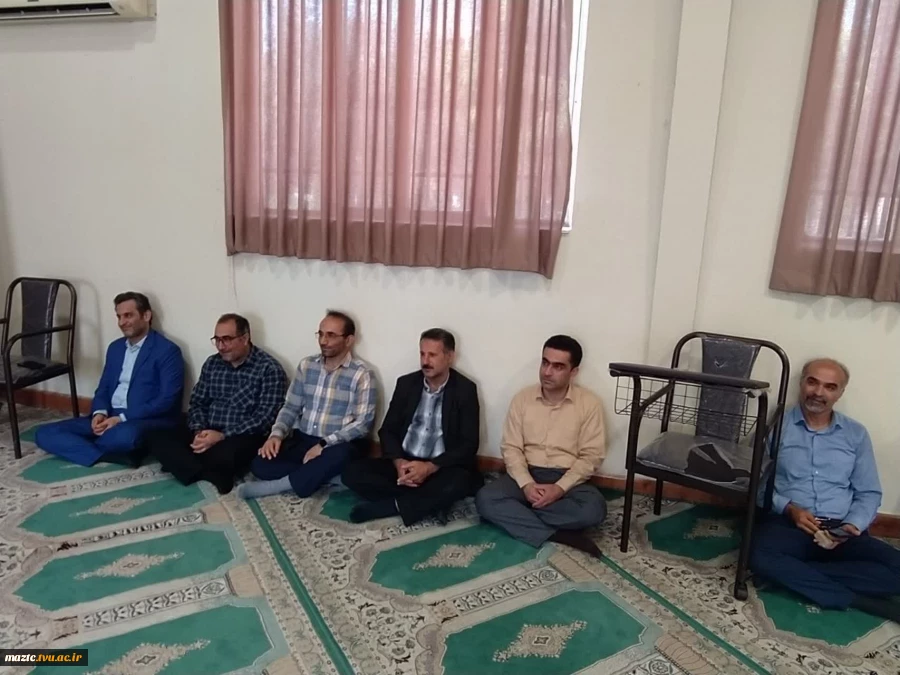 مراسم عزاداری و سوگواری شهادت حضرت رسول اکرم (ص)، امام حسن مجتبی (ع) و امام رضا (ع) در دانشگاه ملی مهارت استان مازندران 2