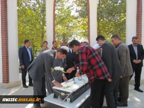 آیین معارفه سرپرست نهاد نمایندگی مقام معظم رهبری در دانشگاه ملی مهارت استان مازندران برگزار شد