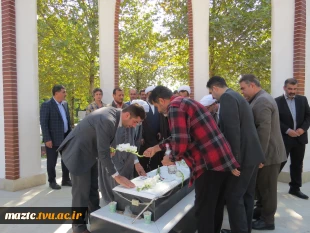 آیین معارفه سرپرست نهاد نمایندگی مقام معظم رهبری در دانشگاه ملی مهارت استان مازندران برگزار شد 2