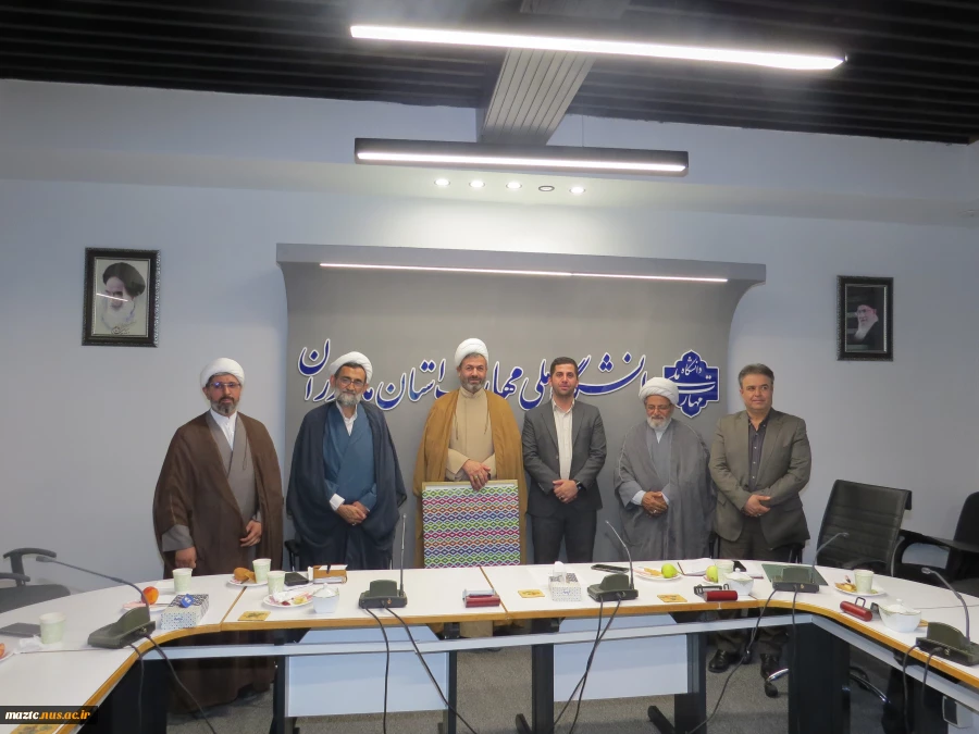 آیین معارفه سرپرست نهاد نمایندگی مقام معظم رهبری در دانشگاه ملی مهارت استان مازندران برگزار شد 12
