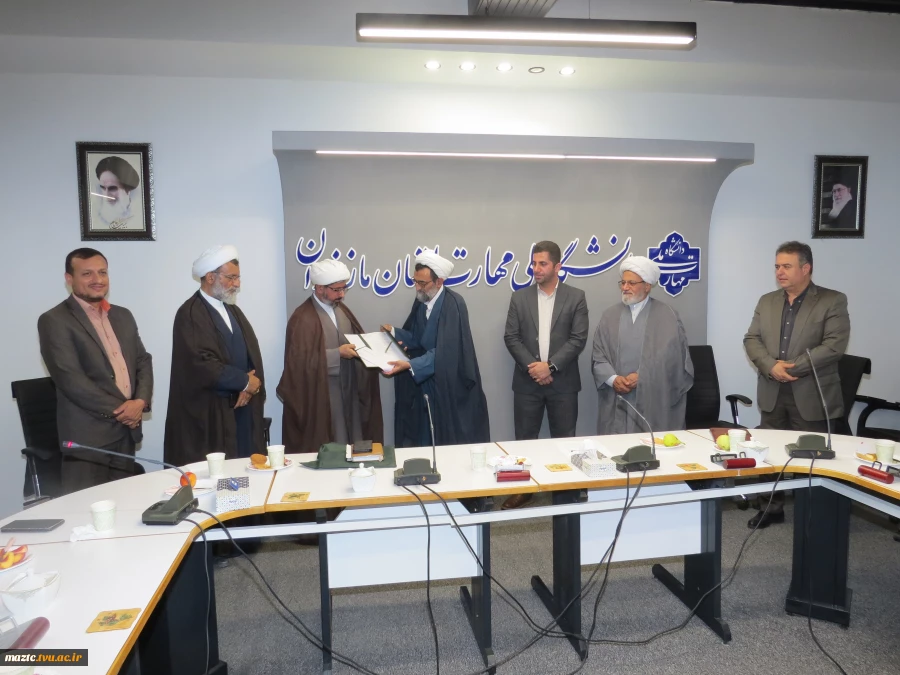 آیین معارفه سرپرست نهاد نمایندگی مقام معظم رهبری در دانشگاه ملی مهارت استان مازندران برگزار شد 13