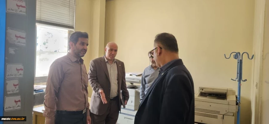 بازدید نماینده نظارت و ارزیابی و تضمین کیفیت دانشگاه ملی مهارت از حوزه های امتحانی امتحانات غائبین ترم ۰۳۲ دانشکده ملی مهارت امام محمد باقر( ع) ساری  2