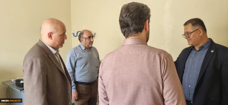 بازدید نماینده نظارت و ارزیابی و تضمین کیفیت دانشگاه ملی مهارت از حوزه های امتحانی امتحانات غائبین ترم ۰۳۲ دانشکده ملی مهارت امام محمد باقر( ع) ساری  2