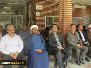 در چهارمین روز از هفته دولت و مصادف با روز کارمند صورت گرفت
مراسم کلنگ‌زنی تأسیس یادمان شهید خوشنام در دانشکده ملی مهارت دختران بابل  2