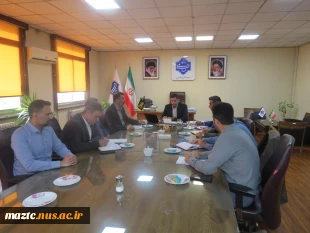 جلسه هیئت رئیسه دانشگاه ملی مهارت واحد استان مازندران 2