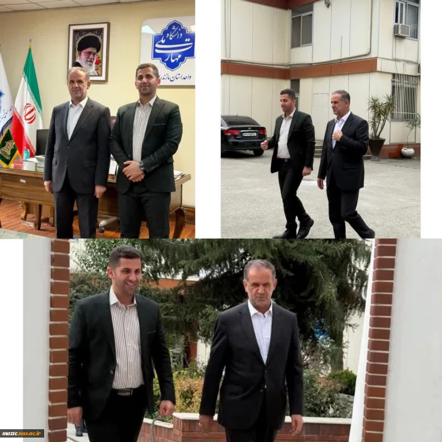 دیدار مهم برای آینده آموزش‌های مهارتی دانشگاه ملی مهارت استان 
دیدار دکتر نعمت اله عسکری رئیس دانشگاه ملی مهارت مازندران با دکتر فیاضی نماینده مردم نور و محمودآباد و رئیس مجمع نمایندگان استان 2