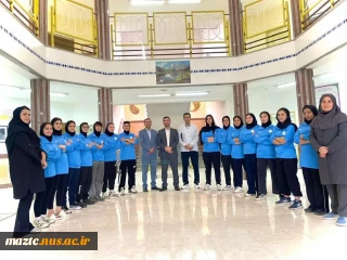 اعزام دانشجویان دختر منتخب دانشگاه‌های ملی مهارت منطقه ۸ به نوزدهمین المپیاد ورزشی