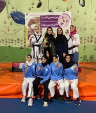درخشش تیم تکواندو  دانشجویان دختر دانشگاه ملی مهارت مازندران در نوزدهمین المپیاد ورزشی