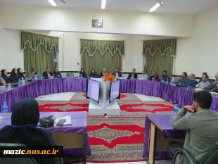هم‌اندیشی اساتید، مشاورین و دانشجویان دانشگاه ملی مهارت با حضور دکتر هاویل
با محوریت 
بررسی اقدامات انجام‌شده و تبیین برنامه‌های آتی در حوزه تربیت بدنی، مشاوره و سلامت 2