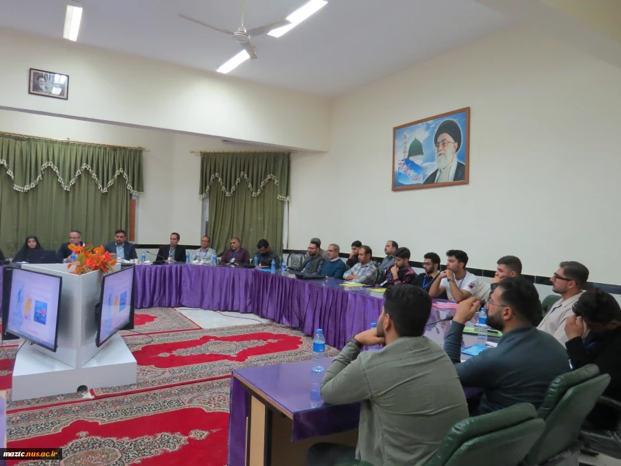 هم‌اندیشی اساتید، مشاورین و دانشجویان دانشگاه ملی مهارت با حضور دکتر هاویل
با محوریت 
بررسی اقدامات انجام‌شده و تبیین برنامه‌های آتی در حوزه تربیت بدنی، مشاوره و سلامت 2