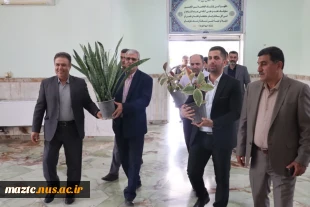 در راستای گرامیداشت هفته دفاع مقدس و تقویت ارتباط دانشگاه با ارزش‌های والای انقلاب اسلامی
دیدار صمیمانه رئیس دانشگاه ملی مهارت مازندران ، هیئت رئیسه  و روسای دانشکده های ۱۲گانه با جانبازان مرکز توانبخشی امام علی (ع) ساری 2