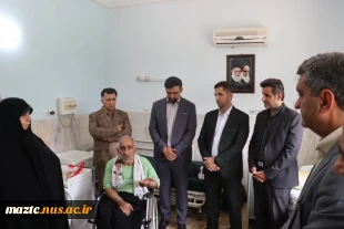 در راستای گرامیداشت هفته دفاع مقدس و تقویت ارتباط دانشگاه با ارزش‌های والای انقلاب اسلامی
دیدار صمیمانه رئیس دانشگاه ملی مهارت مازندران ، هیئت رئیسه  و روسای دانشکده های ۱۲گانه با جانبازان مرکز توانبخشی امام علی (ع) ساری 2