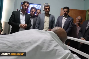 در راستای گرامیداشت هفته دفاع مقدس و تقویت ارتباط دانشگاه با ارزش‌های والای انقلاب اسلامی
دیدار صمیمانه رئیس دانشگاه ملی مهارت مازندران ، هیئت رئیسه  و روسای دانشکده های ۱۲گانه با جانبازان مرکز توانبخشی امام علی (ع) ساری 2
