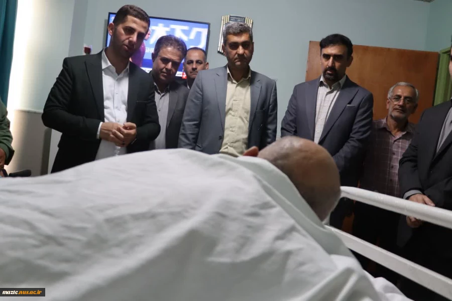 در راستای گرامیداشت هفته دفاع مقدس و تقویت ارتباط دانشگاه با ارزش‌های والای انقلاب اسلامی
دیدار صمیمانه رئیس دانشگاه ملی مهارت مازندران ، هیئت رئیسه  و روسای دانشکده های ۱۲گانه با جانبازان مرکز توانبخشی امام علی (ع) ساری 2