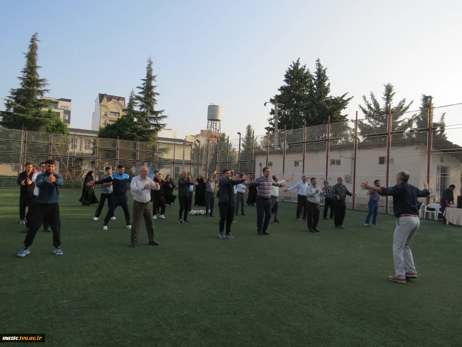 به همت اداره تربیت‌بدنی دانشگاه ملی مهارت استان و با همکاری هیئت ورزش‌های همگانی شهرستان ساری صورت گرفت
همایش پیاده‌روی دانشگاهیان دانشکده ملی مهارت امام محمد باقر (ع) ساری  2