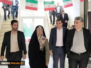 دیدار مسئولین وزارت علوم و دانشگاه ملی مهارت استان مازندران با خانم دکتر عالیه زمانی دیگر نماینده محترم مردم شریف شهرستانهای ساری و میاندرود در مجلس شورای اسلامی