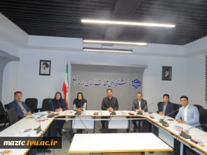نشست شورای پژوهش دانشگاه ملی مهارت مازندران برگزار شد