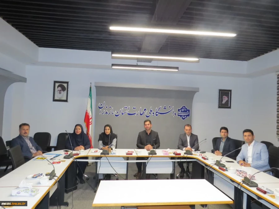 نشست شورای پژوهش دانشگاه ملی مهارت مازندران برگزار شد 2