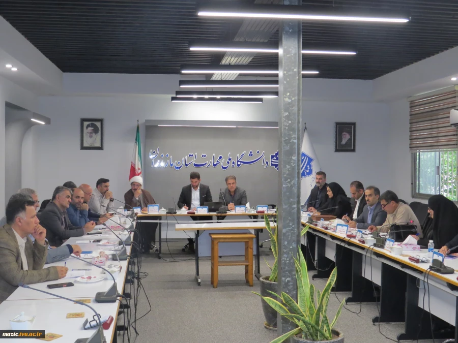 جلسه روسای دانشکده‌های ۱۲گانه ملی مهارت استان برگزار شد 3