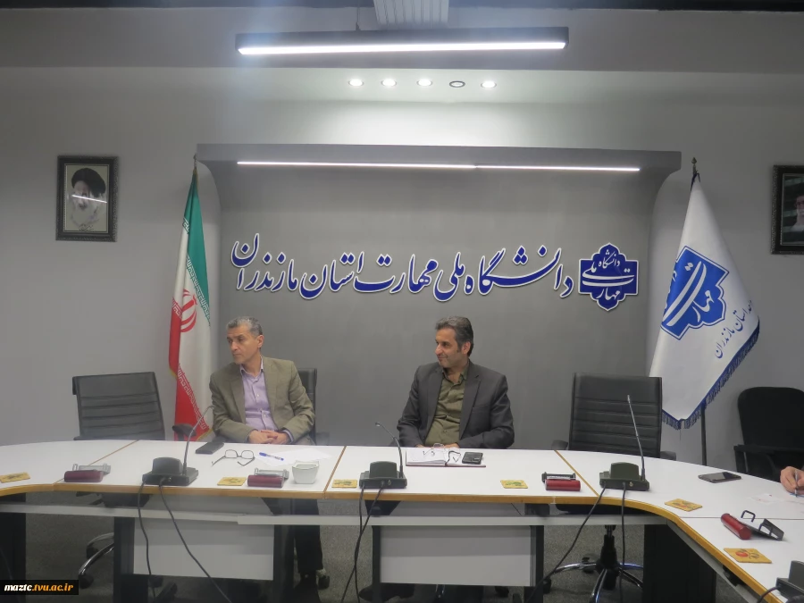 نشست گروه معماری دانشکده ملی مهارت امام محمد باقر (ع) ساری 2