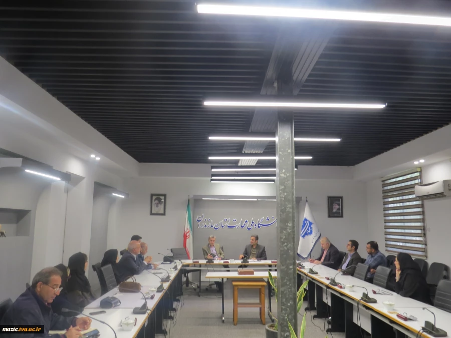 نشست گروه معماری دانشکده ملی مهارت امام محمد باقر (ع) ساری 2