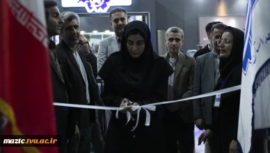 حضور دانشگاه ملی مهارت مازندران در نمایشگاه صنعت ساختمان  به مناسبت فرارسیدن هفته پژوهش