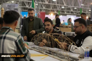 حضور دانشگاه ملی مهارت مازندران در نمایشگاه صنعت ساختمان  به مناسبت فرارسیدن هفته پژوهش 5