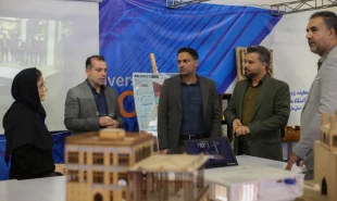 حضور دانشگاه ملی مهارت مازندران در نمایشگاه صنعت ساختمان  به مناسبت فرارسیدن هفته پژوهش 7