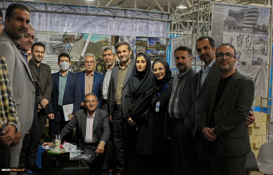 حضور دانشگاه ملی مهارت مازندران در نمایشگاه صنعت ساختمان  به مناسبت فرارسیدن هفته پژوهش 10