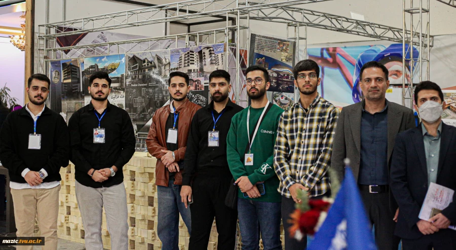 حضور دانشگاه ملی مهارت مازندران در نمایشگاه صنعت ساختمان  به مناسبت فرارسیدن هفته پژوهش 13